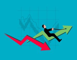 Chart Arrow Businessman Stock - mohamed_hassan / Pixabay